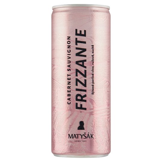 Frizzante Cabernet Sauvignon rosé v plechovke 250 ml
