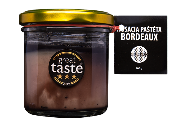 Husacia paštéta BORDEAUX