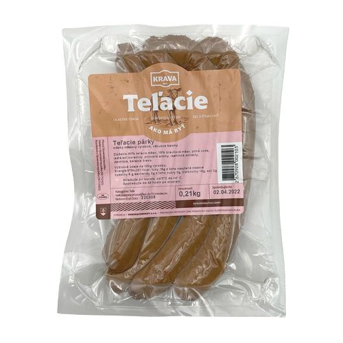 Teľacie párky